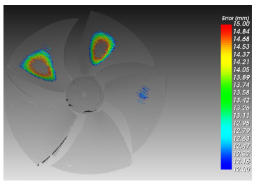 淺談數位製造與所羅門AI 3D視覺 2 利用3D AI視覺運算實體與CAD的誤差自動產生機器手臂研磨路徑