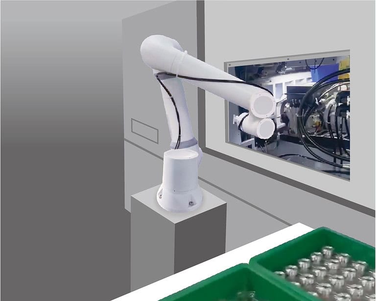 ViBOT實惠型AI協作機器人/機械手臂 24 ViBOT 機台上下料