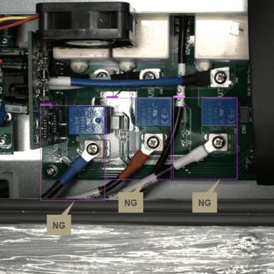 Wiring position and missing detection case