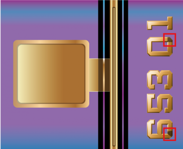 Schematic diagram of defect detection