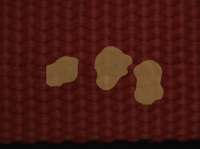Knots defect detected on ribbon