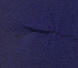 Seam puckering defective socks