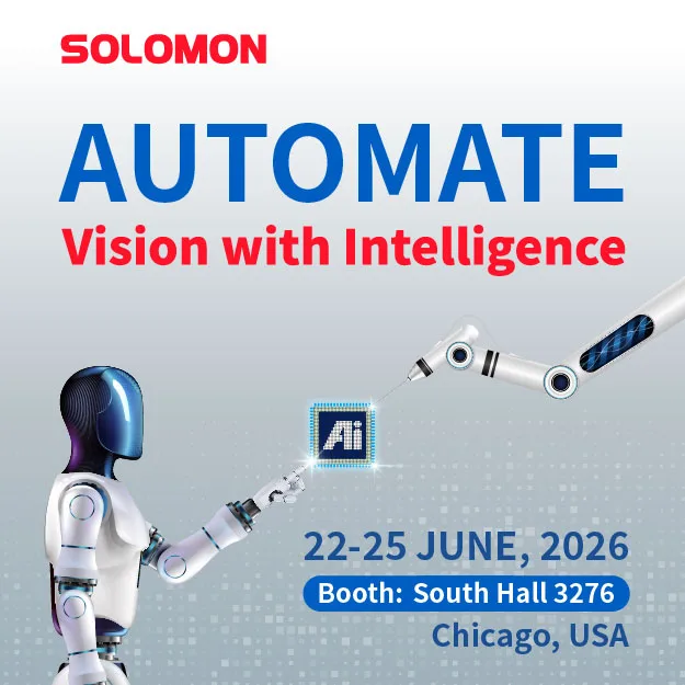 Solomon Automate 2026 industrial AI robotics exhibition featured image.